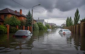 Циклон «Бернадетт» несет потопы: авто и квартир...