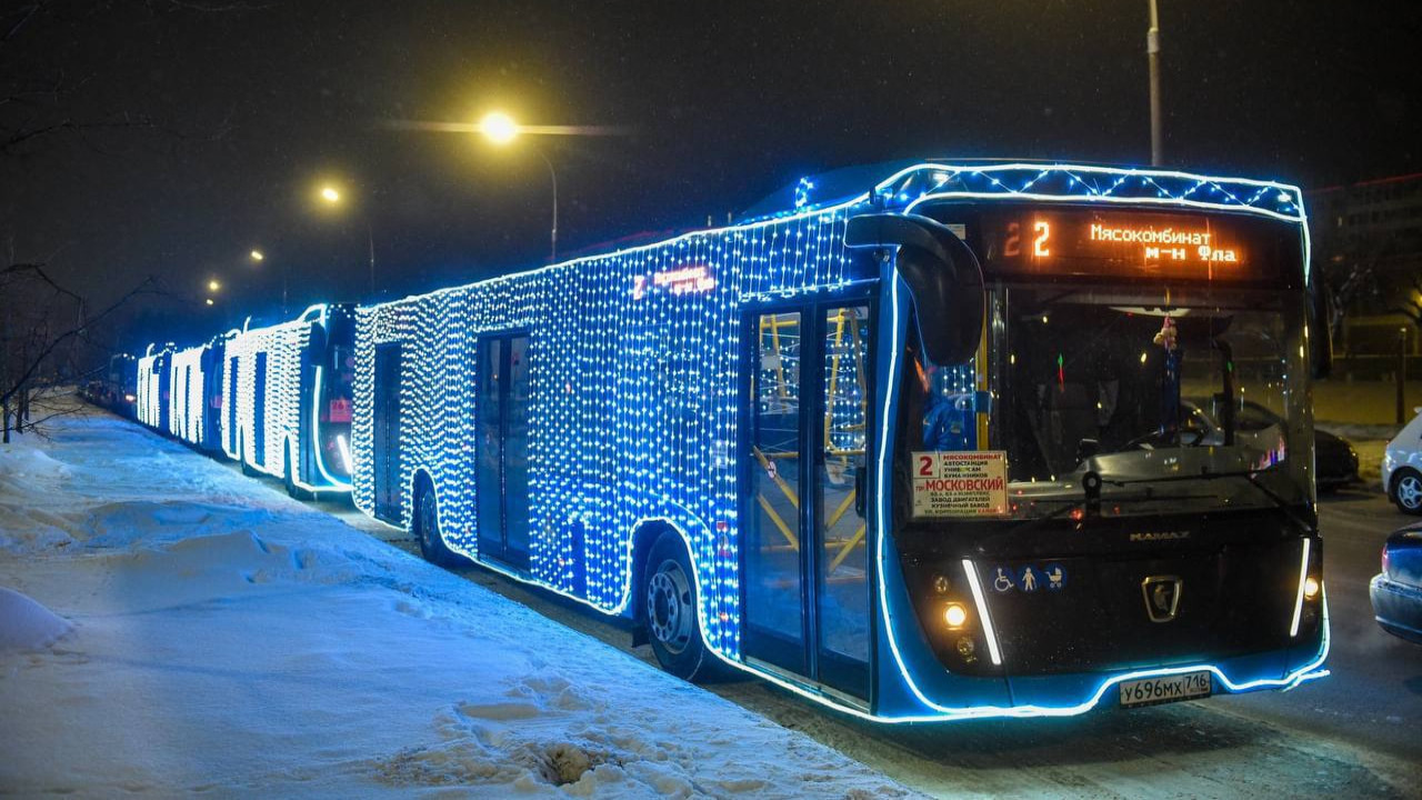 В Рождественскую ночь, 7 января, в автобусы и т...