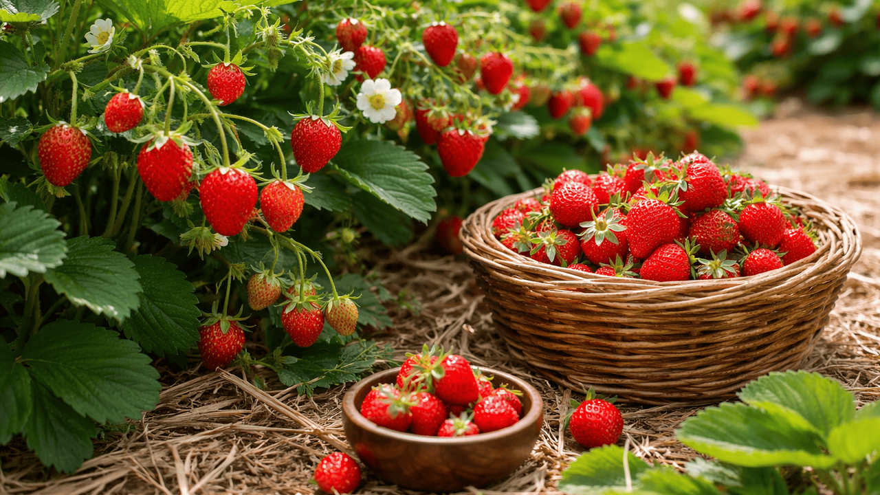 Весенняя защита клубники без химии: простой спо...