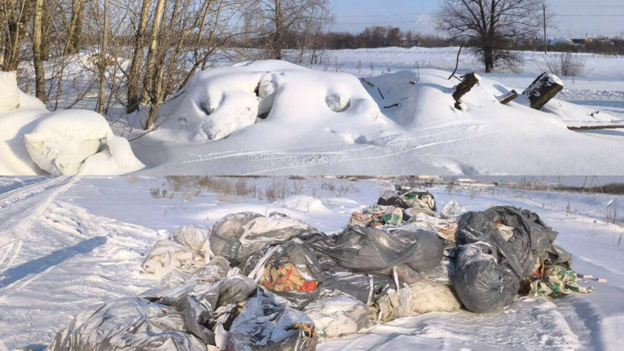 Несанкционированные свалки нашли в водоохранной зоне в Челнах В Набережных Челнах выявили нарушение природоох...