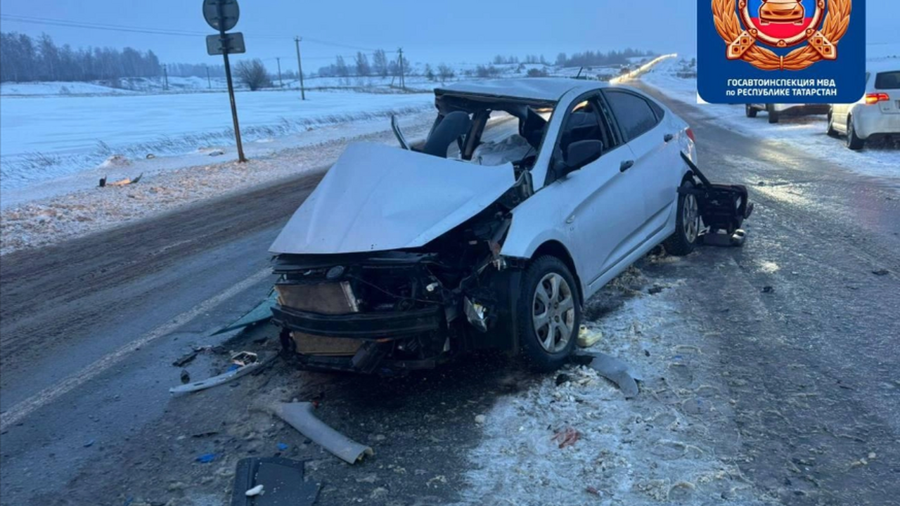 В Лаишевском районе произошло ДТП, которое унес...