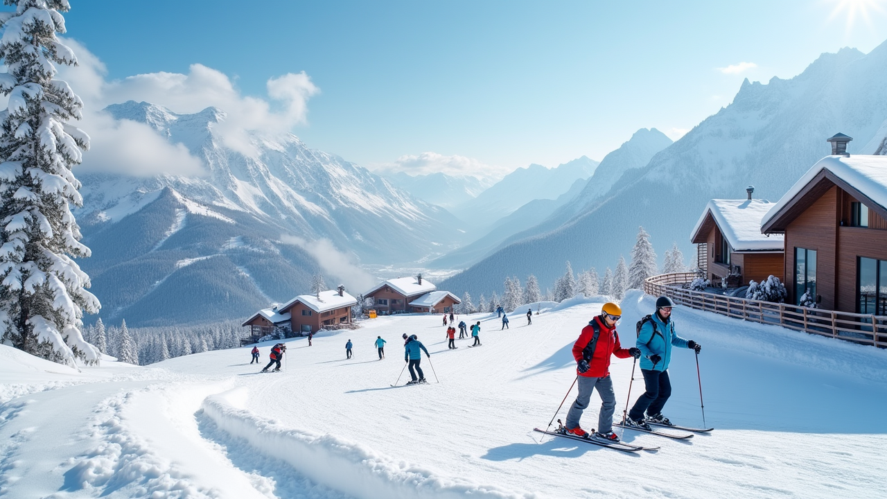 АТОР: около 500 тыс. россиян проведут Новый год на горнолыжных курортах страны АТОР сообщила, что около 500 тысяч жителей Росс...