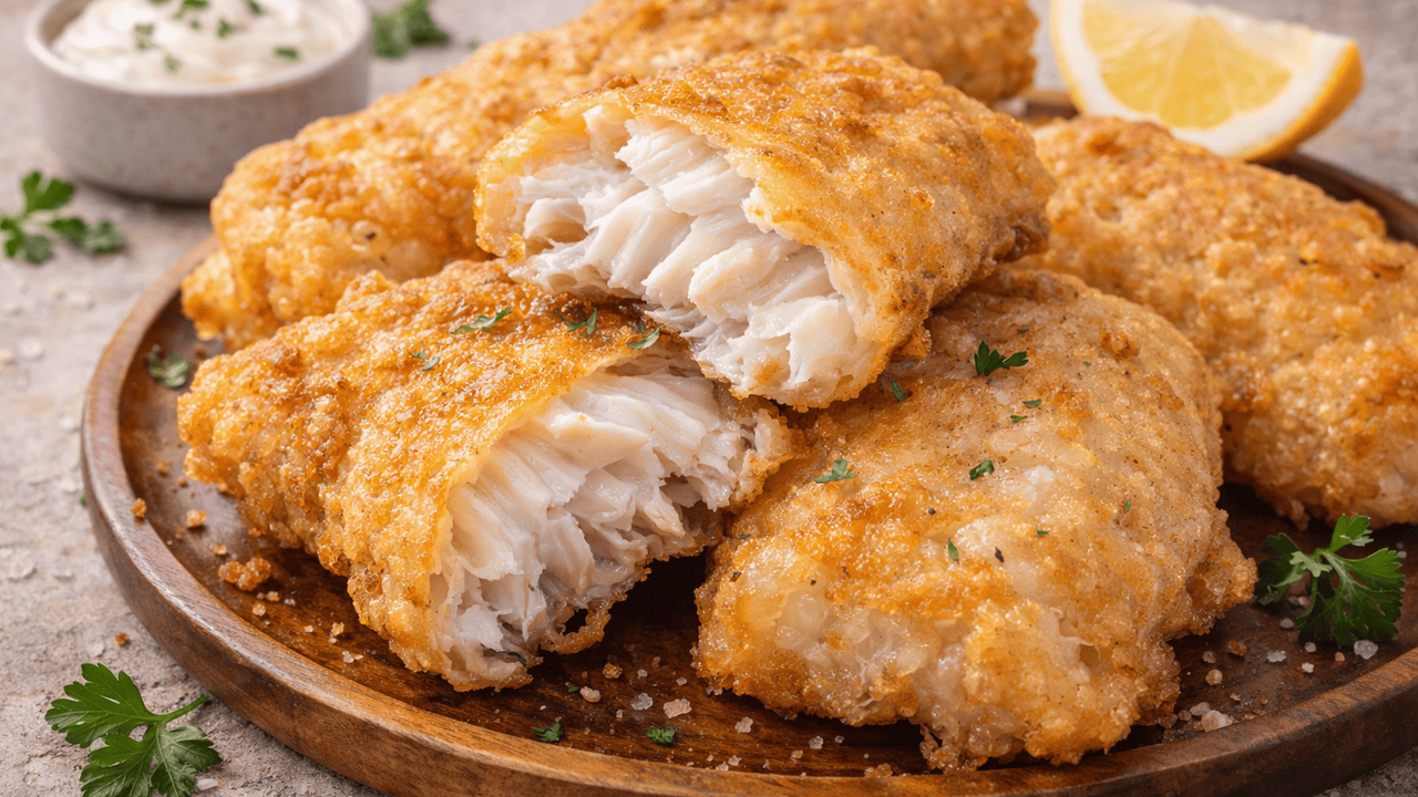 Судак в кляре — блюдо, которое всегда производи...