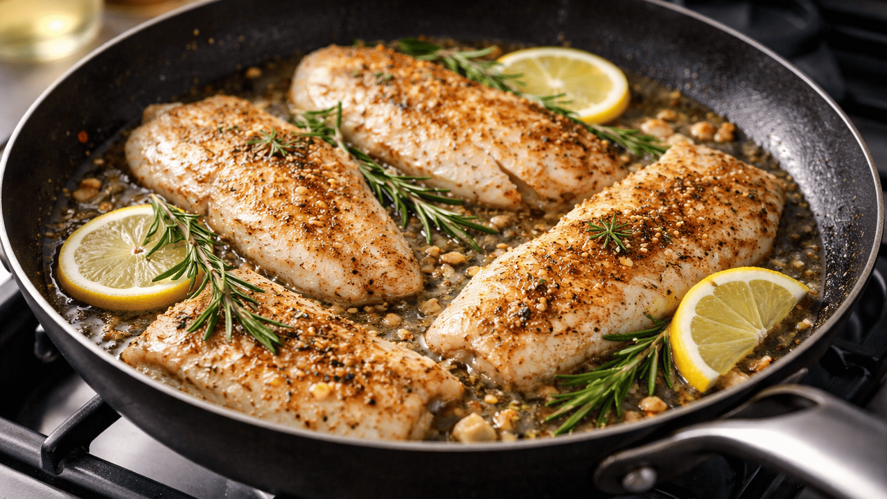 Жареная рыба с хрустящей золотистой корочкой ка...