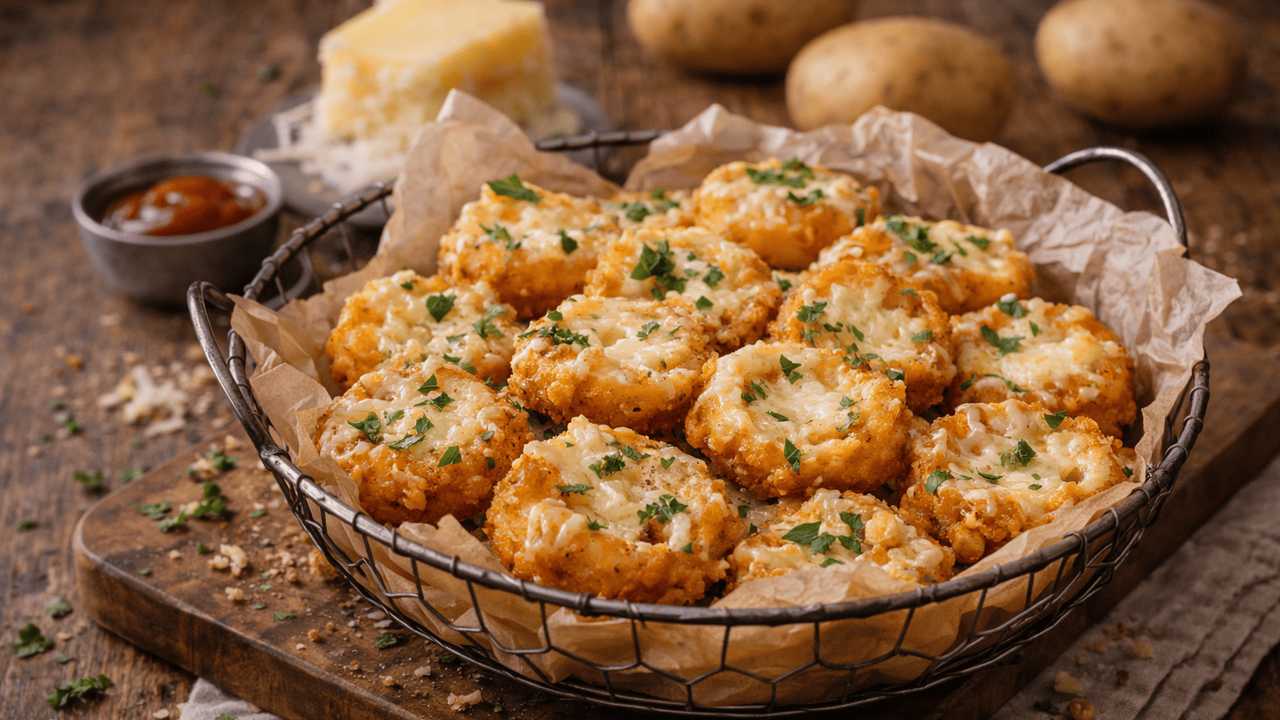 Картофель с тянущимся сыром — беспроигрышная кл...