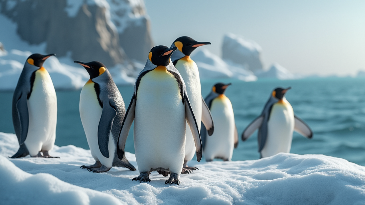 Антарктида с поверхности кажется бесконечным бе...