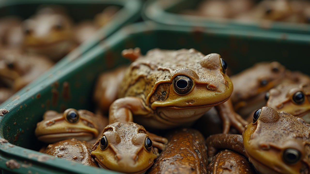 Хитридиомикоз, который вызывает грибок Batracho...
