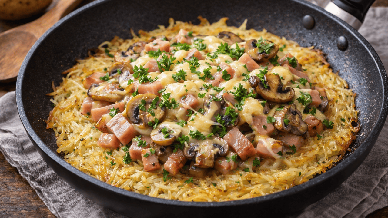 Когда в холодильнике всего несколько картофелин...