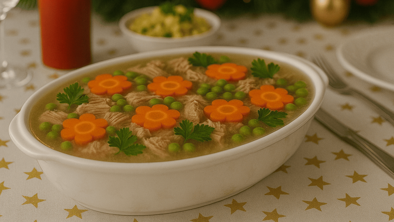 Открыла секрет идеального куриного холодца: выходит быстрым, плотным и нарядным на вид Нежирный, легкий и удивительно простой холодец ...