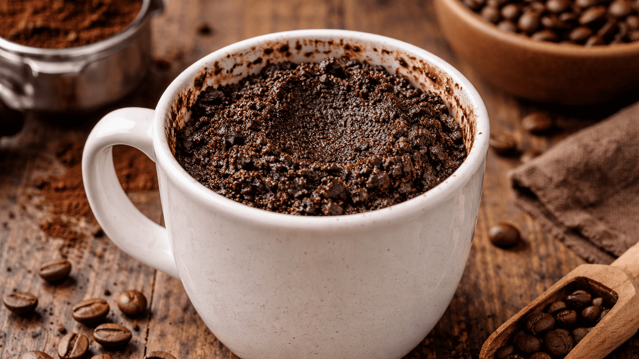 Кофейный жмых — один из тех «кухонных отходов»,...