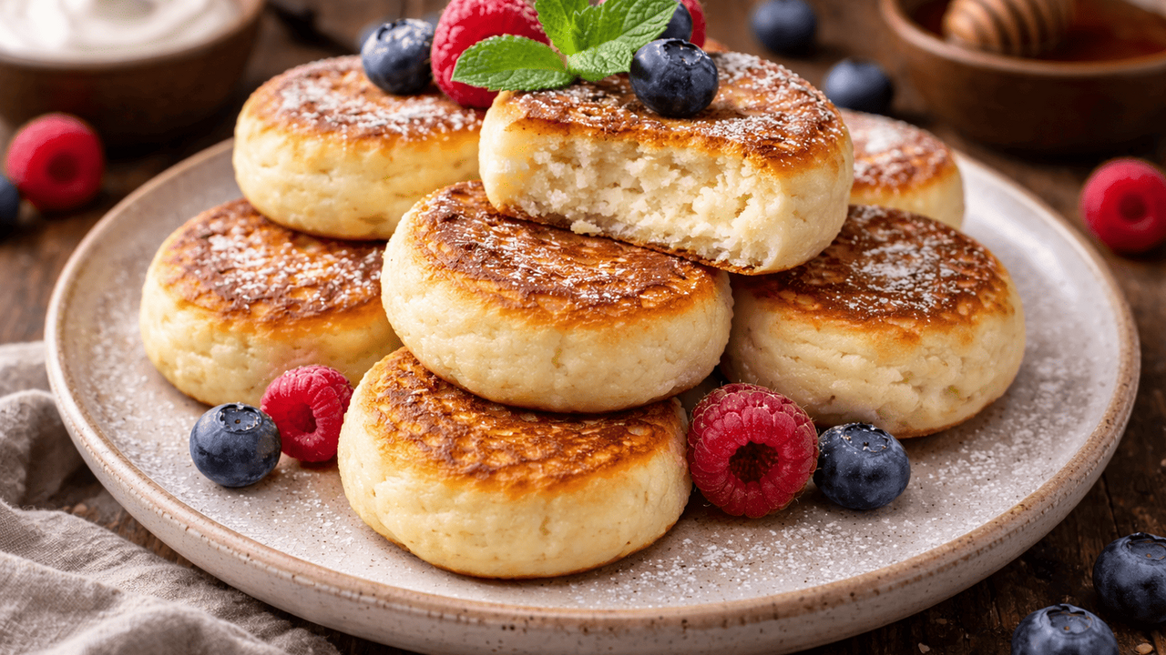 Сырники — одно из самых любимых блюд для завтра...