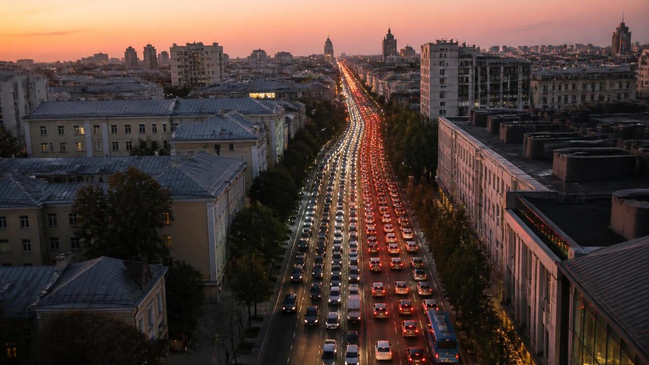 Пробка на Краснококшайской и Фрунзе в Казани выросла до 3 км В Казани на улицах Краснококшайской и Фрунзе об...