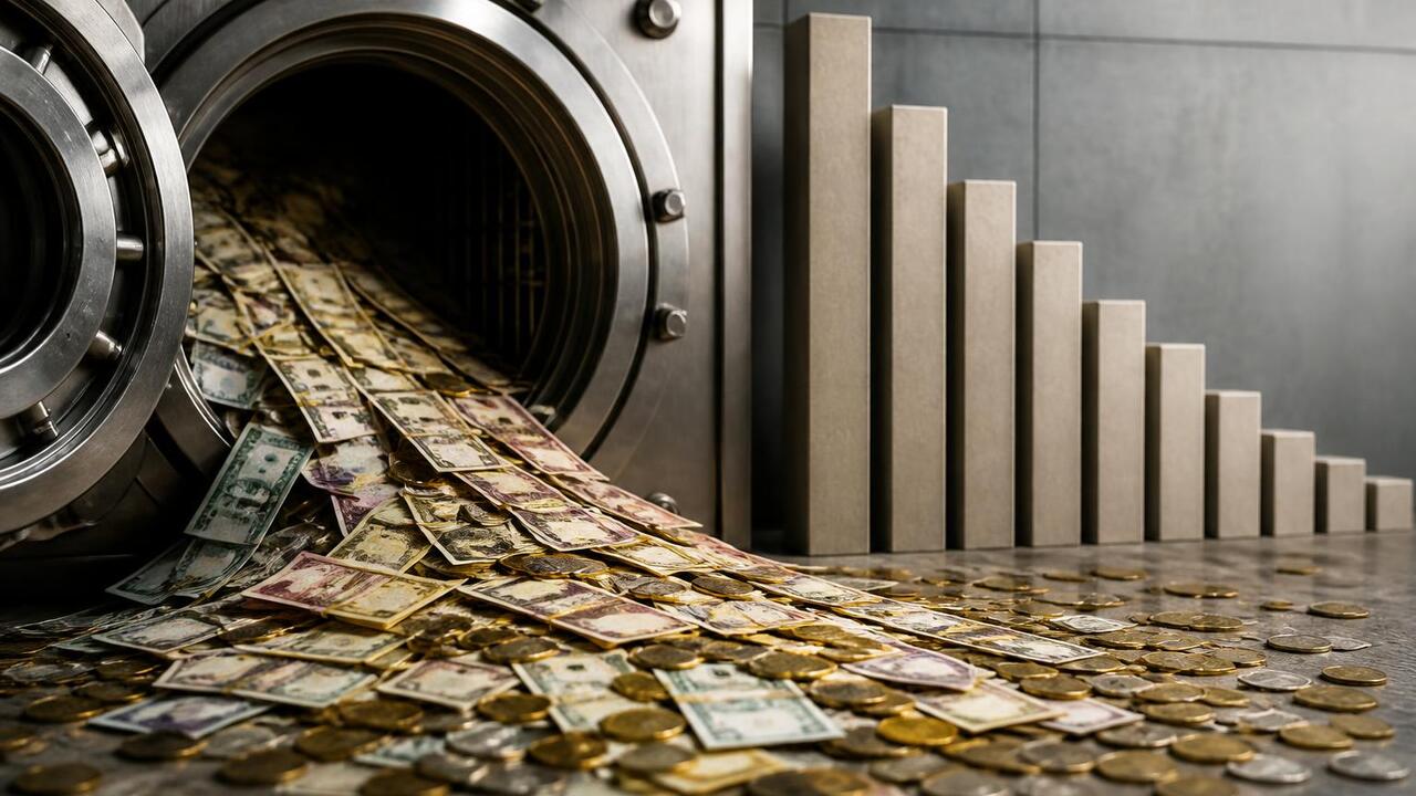 Россияне в июле забрали из банков рекордные 643 млрд рублей Банки столкнулись с рекордным оттоком средств н...