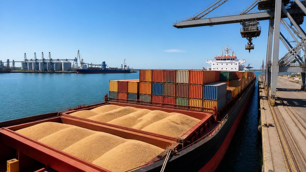 По данным ФТС, экспорт продукции АПК из России ...