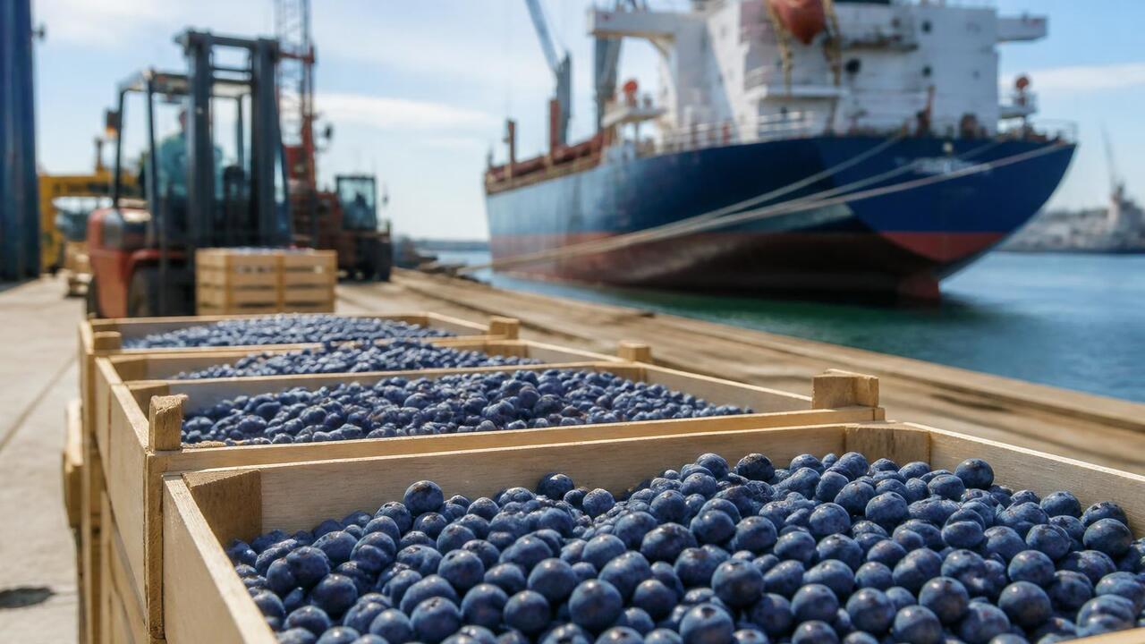 Экспорт грузинской голубики вырос на 55% до $63,3 млн Грузия с мая по август 2026 года экспортировала...