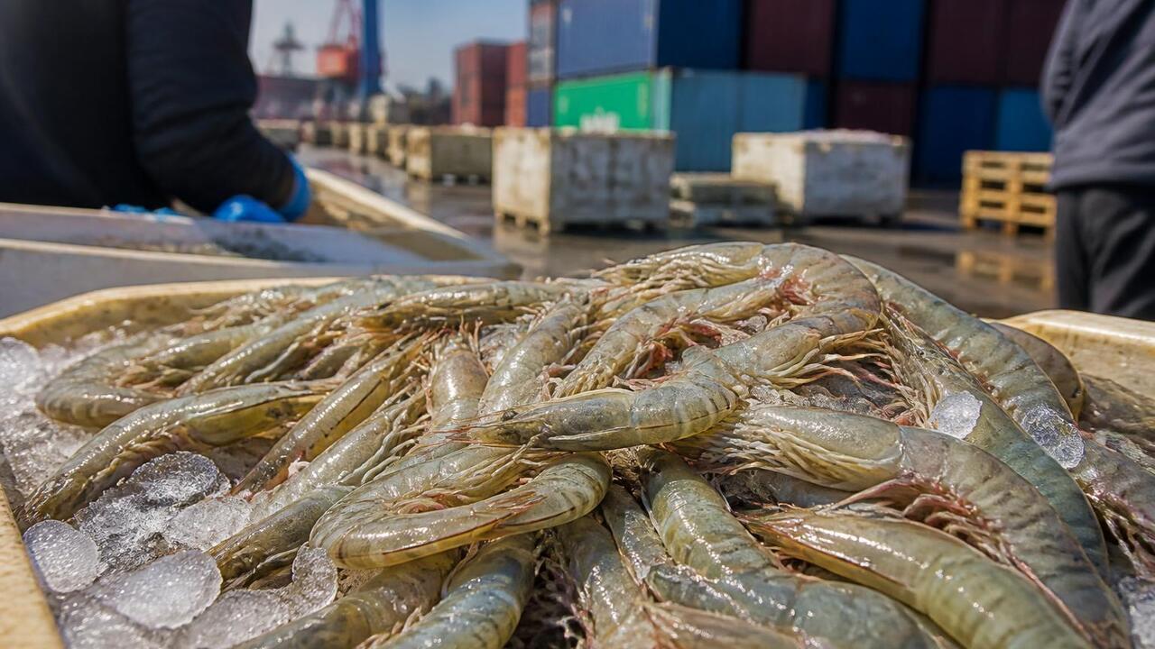 Доходы РФ от экспорта креветок за полгода выросли на 17%, до около $76 млн Россия нарастила экспорт креветок: за первое по...