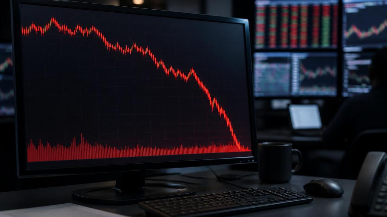 Индекс Мосбиржи упал на 4,29% до 2136,35 пункта...