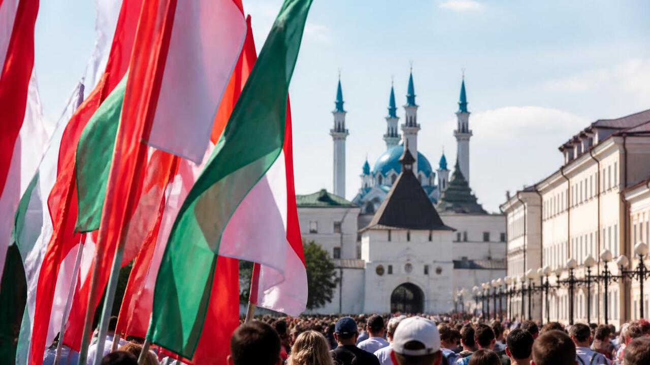 Более 600 тысяч человек стали участниками праздника в Казани В Казани празднование Дня города и Дня Республи...