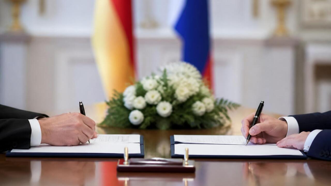 Татарстан и «Юнармия» подписали соглашение о сотрудничестве В Кабмине РТ подписано соглашение о сотрудничес...