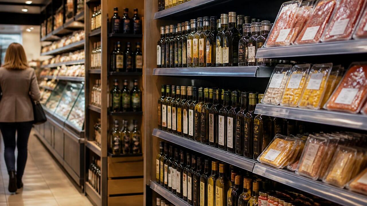 Россияне увеличили траты на дорогие продукты: данные NTech Россияне увеличили траты на дорогие продукты: п...