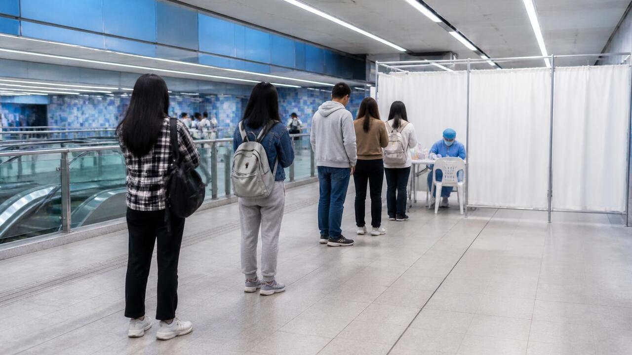 В казанском метро открылись мобильные пункты вакцинации от гриппа В Казани на пяти станциях метро открылись мобил...