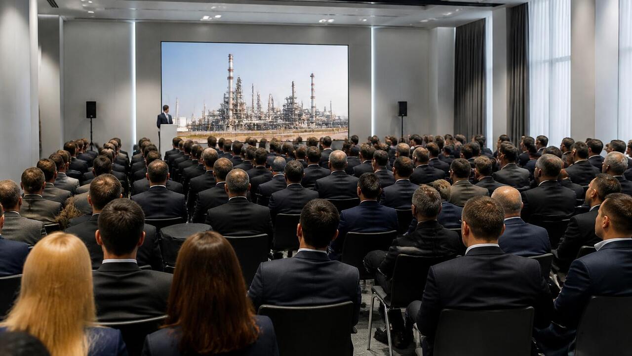 В Альметьевске обсуждают трудноизвлекаемые запасы нефти В Альметьевске проходит международная конференц...