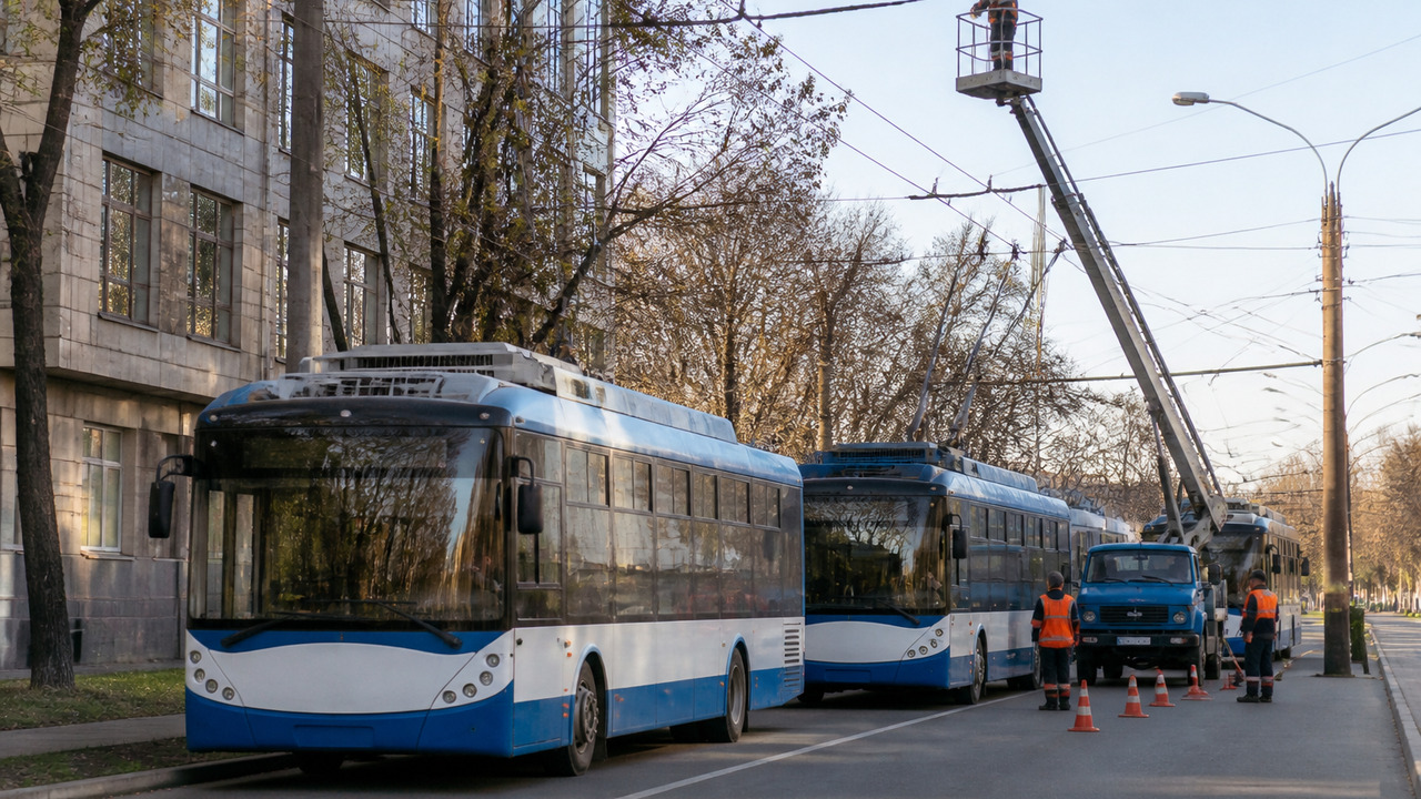 Утром 26 октября в Казани из-за повреждения кон...