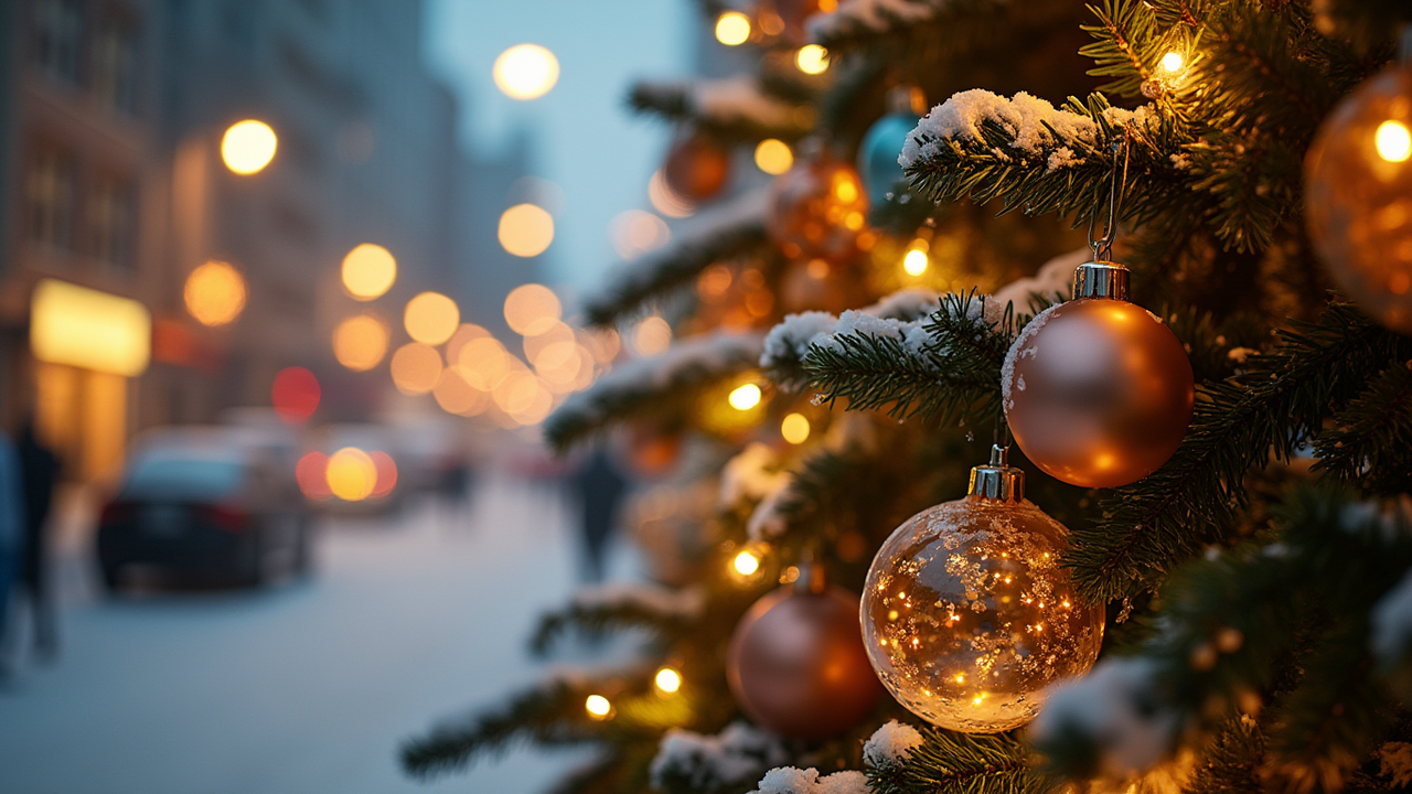 В Челнах установят 10 новогодних ёлок В Набережных Челнах главную городскую ёлку на п...