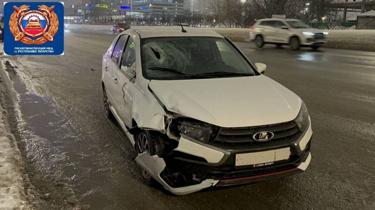 На проспекте Мира в Набережных Челнах накануне ...