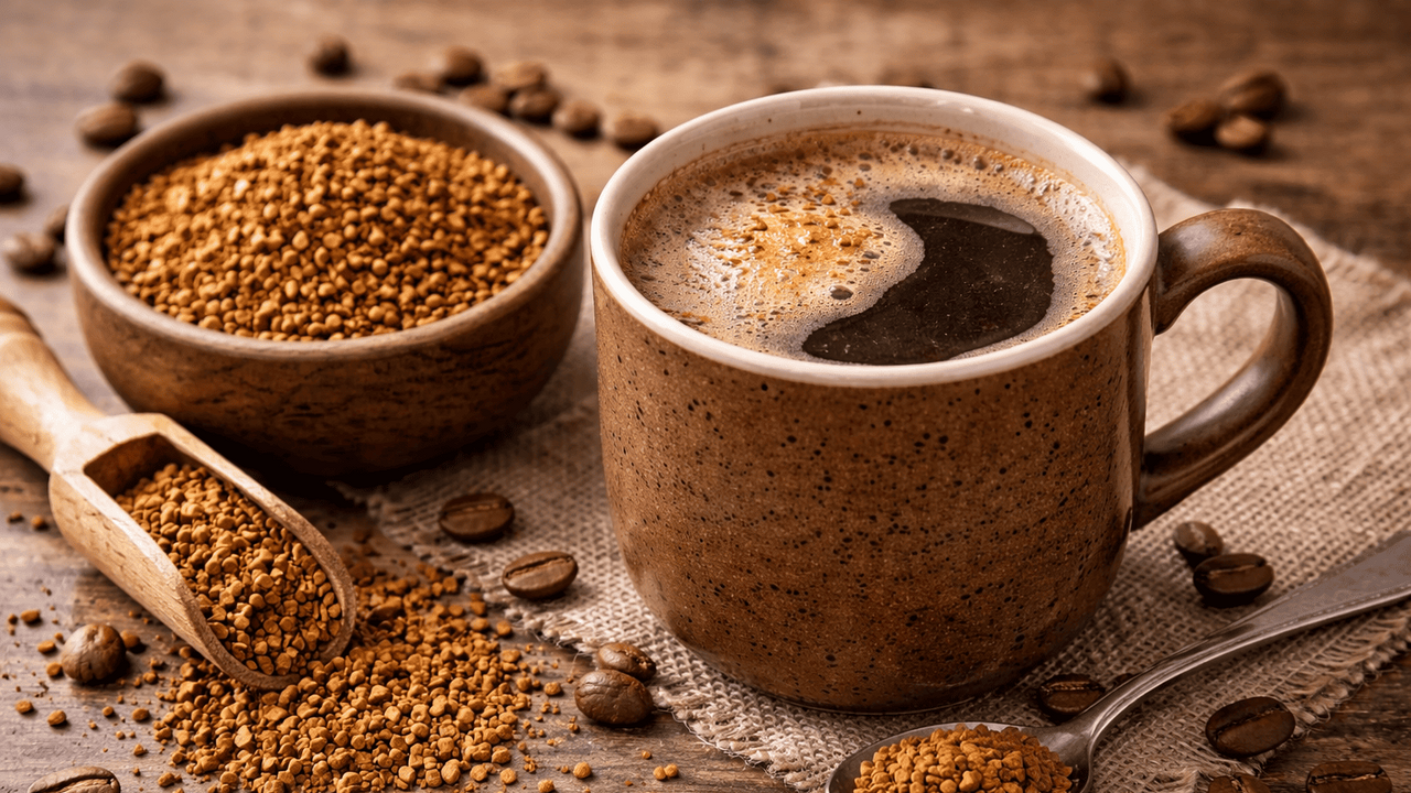 Растворимый кофе давно перестал быть компромисс...