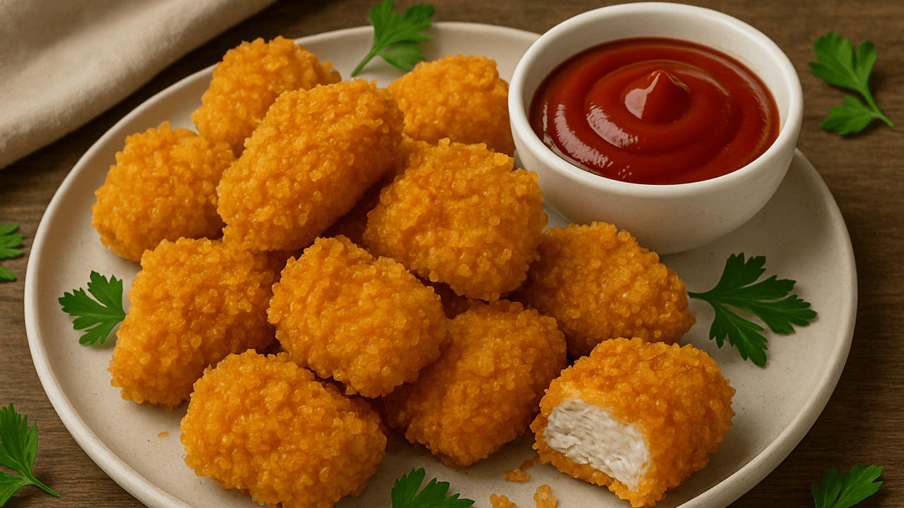 Куриные наггетсы можно приготовить дома не хуже...