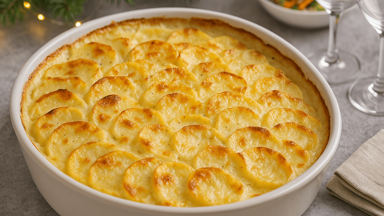 Тонкие ломтики картофеля, пропитанные ароматным...