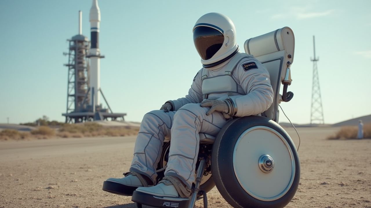 Компания Blue Origin запустит в космос первого человека в коляске Blue Origin объявила о предстоящем запуске, кот...