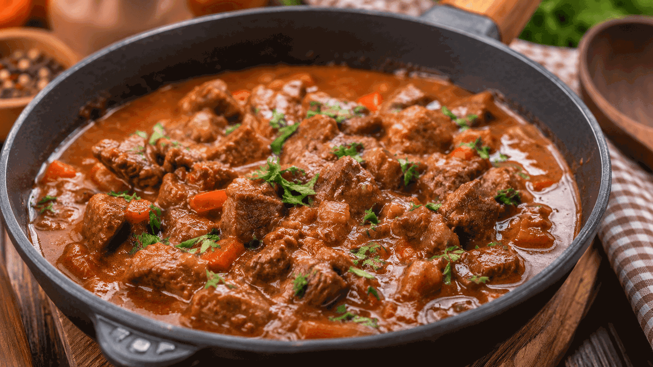 Гуляш ценят не только за мягкое мясо, но и за г...