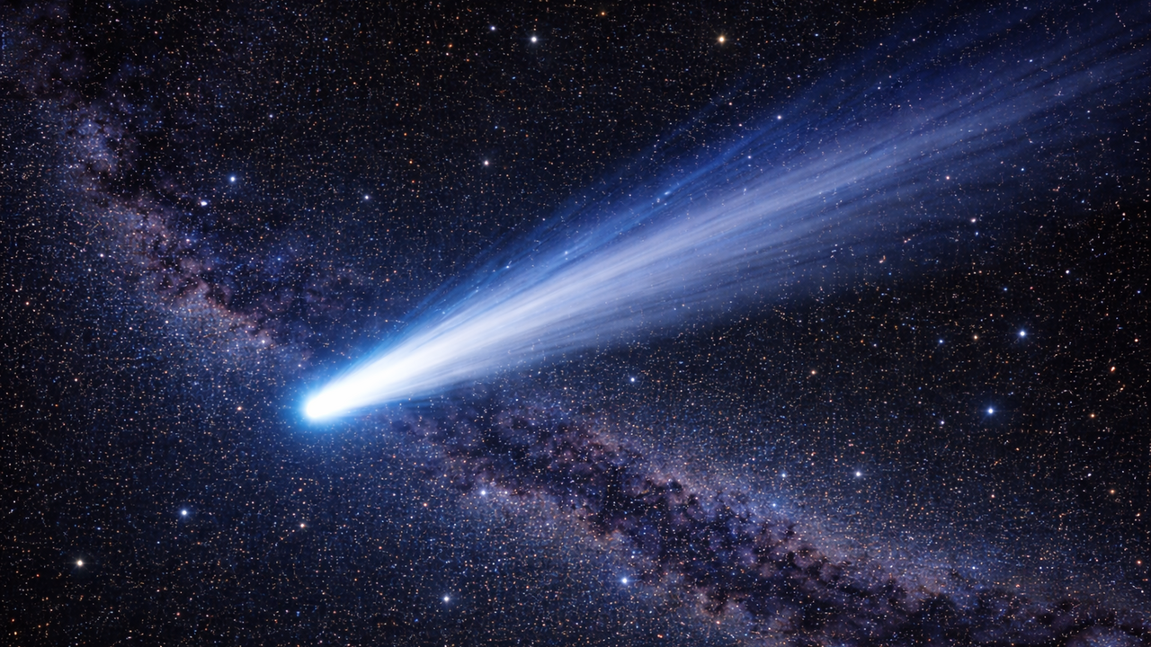 Комета Галлея, традиционно связанная с именем Э...