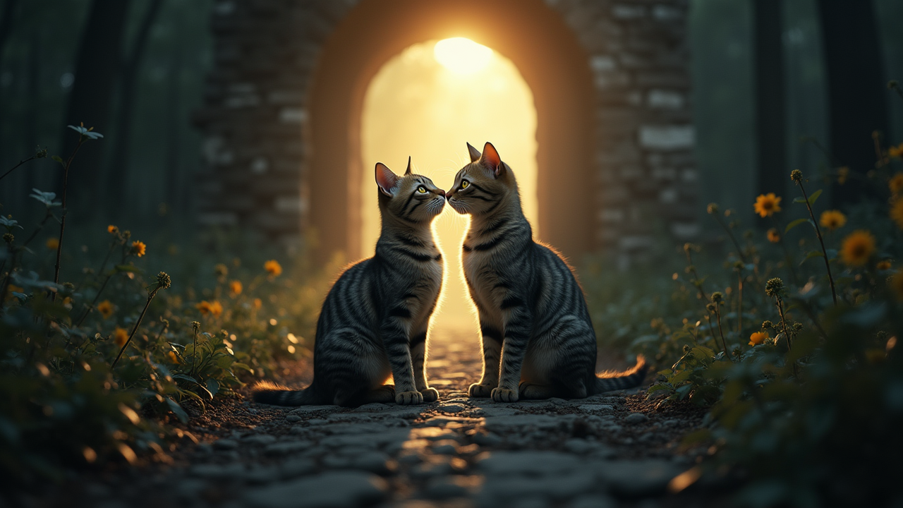 Иногда кажется, что в поведении кошек есть что-...