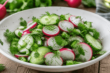 Дешево и невероятно вкусно без лишних затрат: 3 сочных весенних салата которые готовятся всего за 10 минут