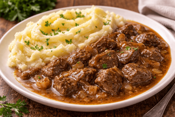 Блюдо, которое никогда не надоедает: подливка с мясом меняет вкус любого гарнира до неузнаваемости