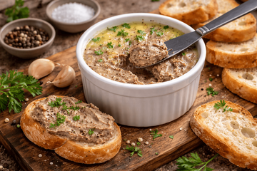 Завтраки становятся заметно вкуснее, а закуски — проще: домашний паштет, после которого магазинный уже не хочется