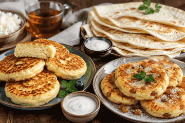 Пышные, тонкие и сладкие на любой вкус: три лучших рецепта творожных лепешек на сковороде