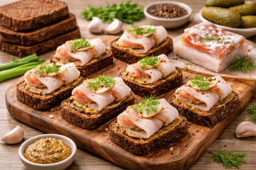 Все спрашивают рецепт и не угадывают: как обычное сало превращается в закуску номер один