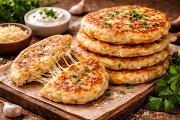 Ленивые хачапури без долгой возни на кухне: как приготовить творожные лепёшки на сковороде всего за 20 минут