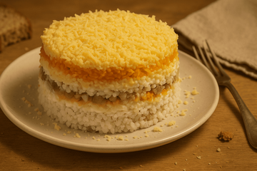 Новый год требует свежих идей: салат «Зимняя Лошадь» удивит и гостей, и хозяйку