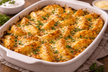 Секрет запечённого картофеля с сыром раскрыт: как сделать блюдо, которое съедят до последнего кусочка