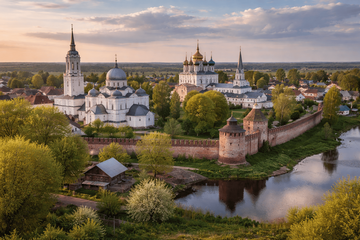 Настоящая Россия без суеты и очередей: древний город 1152 года удивляет красотой и почти полным отсутствием туристов