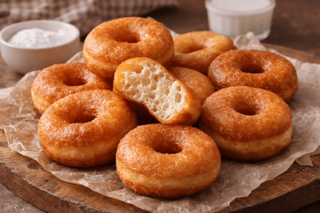 Завтрак, который съедают за минуты: взбейте кефир с яйцом — и получите целую гору вкусной выпечки