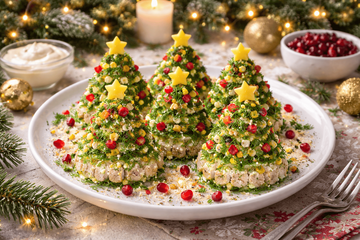 Не как у всех за столом: «Новогодние ёлочки» — лёгкая альтернатива жирным закускам
