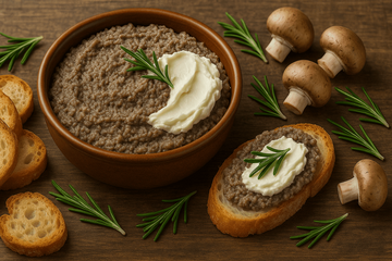 Чем впечатлить гостей на празднике: грибной паштет со сливочным сыром — лучше ресторанного