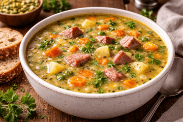 Почему советский гороховый суп был насыщеннее и ароматнее: простой способ вернуть классический рецепт