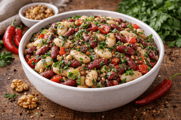 Простой, но с характером: грузинский салат «Две фасоли» выручает, когда нет времени